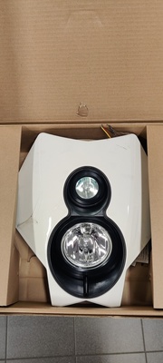 HEADLIGHT X2 HALOGEN-WHT